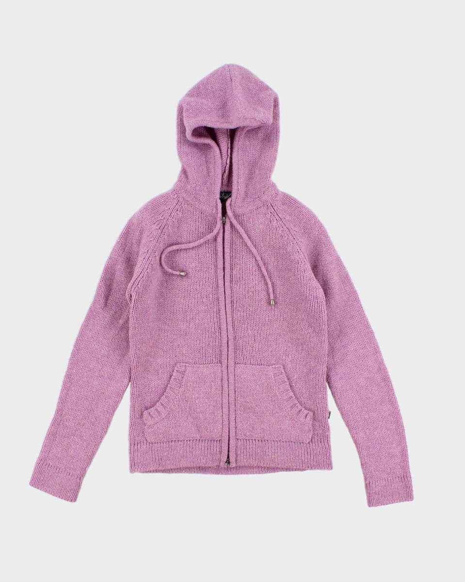 Vintage Twik Simons Shetland Wool Hooded Zip Up - S