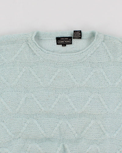 Vintage 90s Rene Tener for Jeanne Pierre Mohair Blend Jumper - L