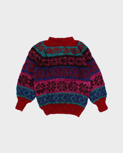 One Of A Kind Bolivian Wool Jumper - M