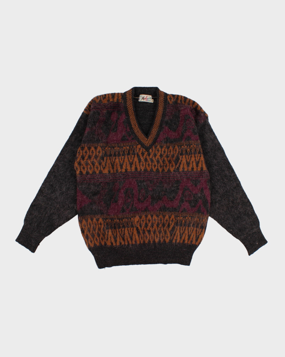 Vintage Mohair Wool Jumper - M