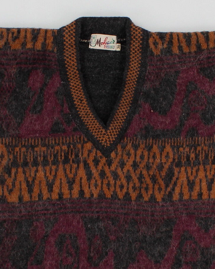 Vintage Mohair Wool Jumper - M