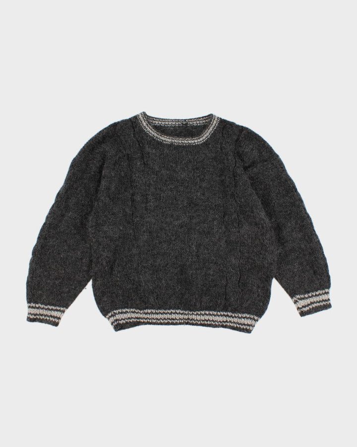 Vintage Handmade Knit Jumper - L