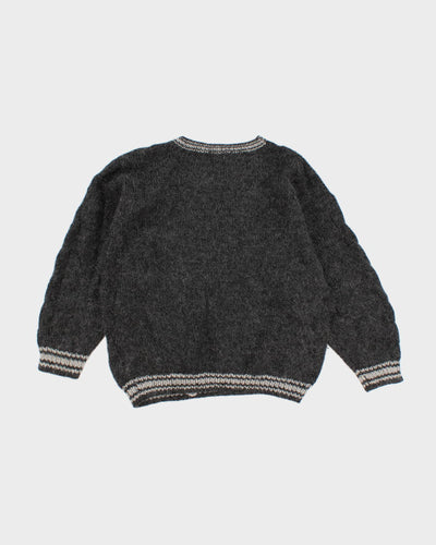 Vintage Handmade Knit Jumper - L