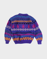 Vintage Handmade Knit Jumper - L