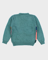 Vintage Handmade Frolicking Bunnies Jumper - L