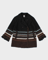 Missoni Striped Textured Knit Cardigan - M