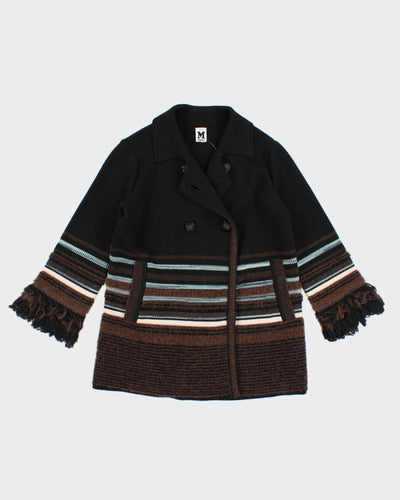 Missoni Striped Textured Knit Cardigan - M