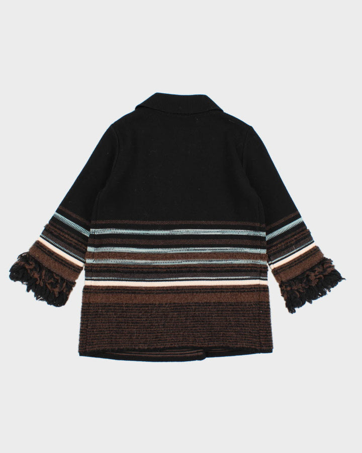 Missoni Striped Textured Knit Cardigan - M