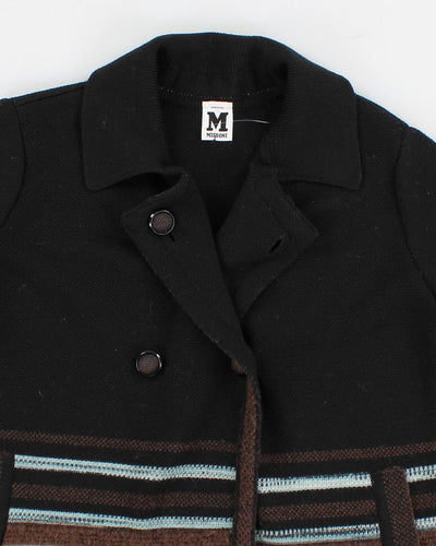 Missoni Striped Textured Knit Cardigan - M