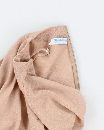 Vintage Montagut Wool Blend High-Neck Jumper - M
