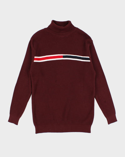 00s Tommy Hilfiger Roll-Neck Jumper - XL