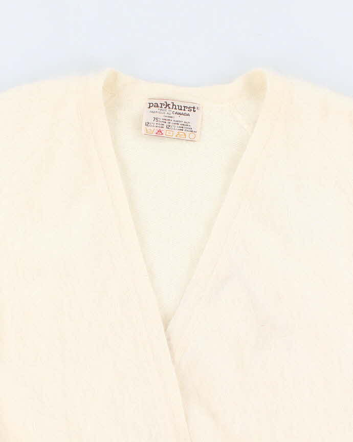 Vintage 70s Parkhurst Darling Cardigan - L