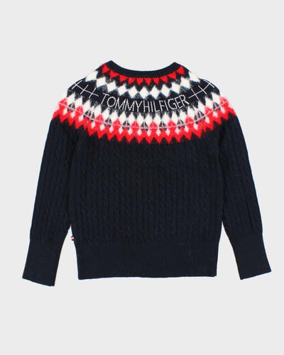 Womens Navy Tommy Hilfiger Knitwear