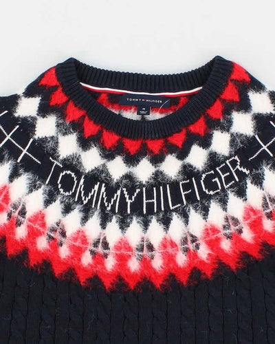 Womens Navy Tommy Hilfiger Knitwear