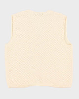 Vintage 90s Orvis Wool Cardigan Vest - S
