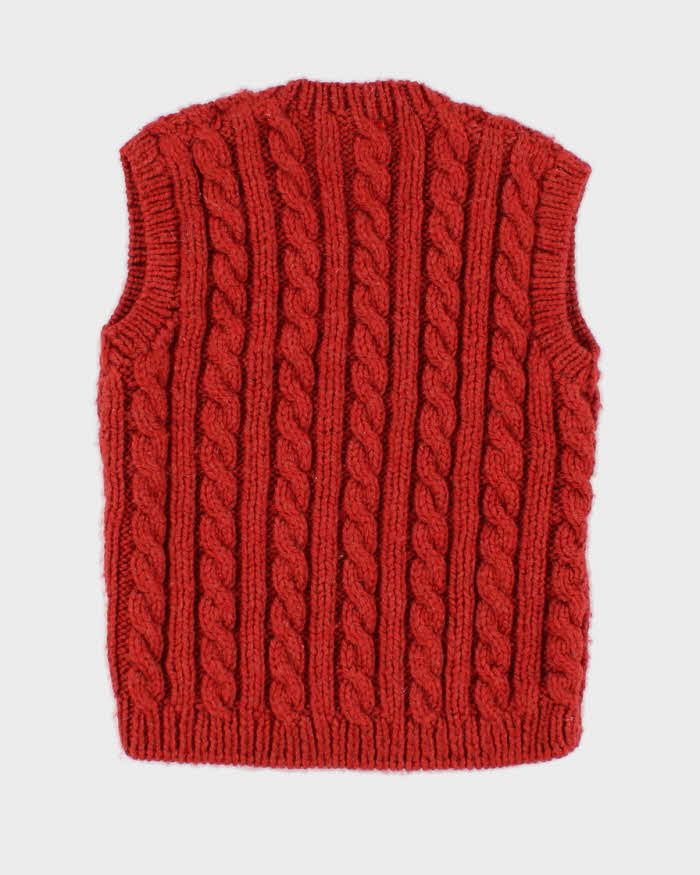 Darling Handmade Cableknit Vest - XS