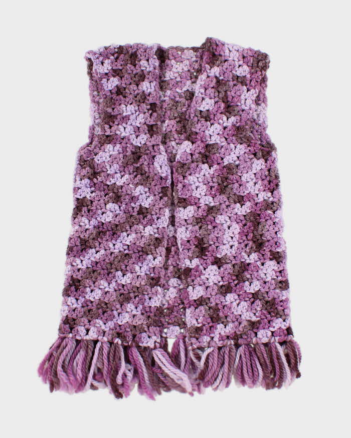 Darling Handmade Knit Vest - S