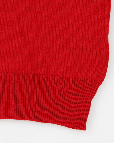 Vintage 80s Women's Varsity Sweater - S