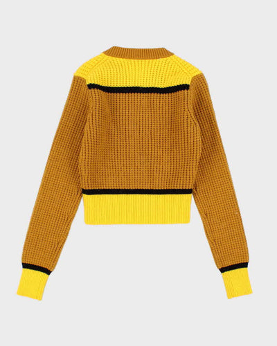 Woman's Uniqlo x Marni Cropped yellow jumper - XS