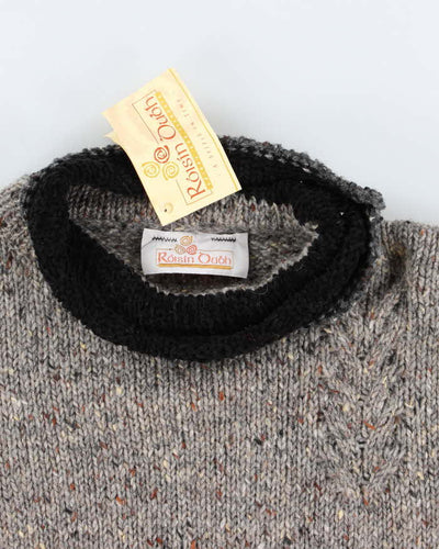 Vintage 80s/90s Roisin Dubh Wool Roll Neck Jumper - L