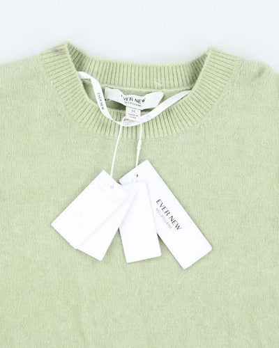 Womens Deadstock Ever New Light Sage Green Jumper - XS