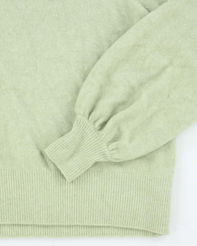Womens Deadstock Ever New Light Sage Green Jumper - XS