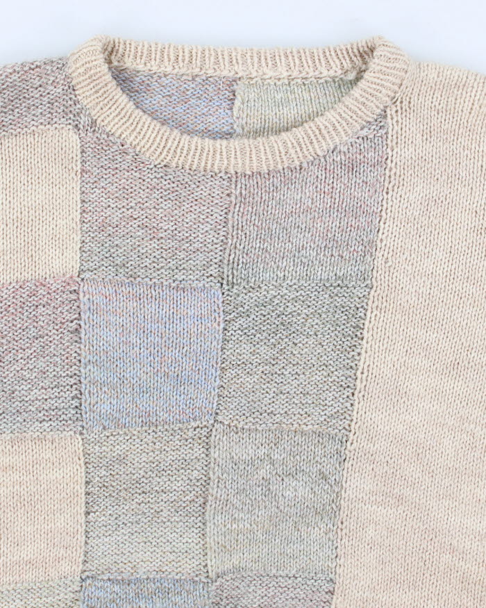 Vintage Handmade Knit Jumper - L/XL