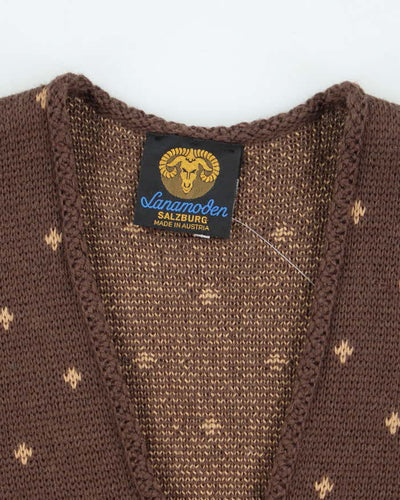 Vintage 90s Lanamoden Salzburg Wool Vest - S