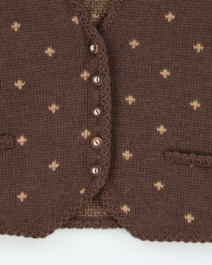 Vintage 90s Lanamoden Salzburg Wool Vest - S