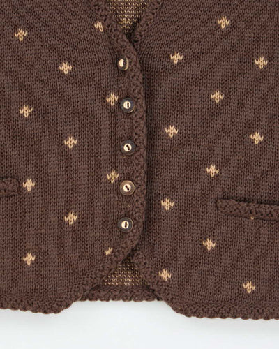 Vintage 90s Lanamoden Salzburg Wool Vest - S