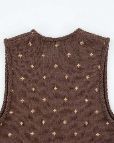 Vintage 90s Lanamoden Salzburg Wool Vest - S