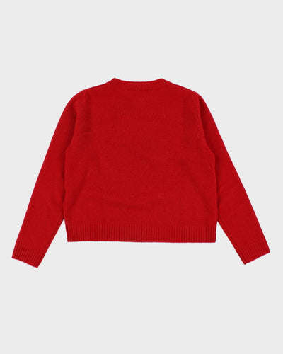 Weekend MaxMara Red Year Of The Tiger Jumper - L