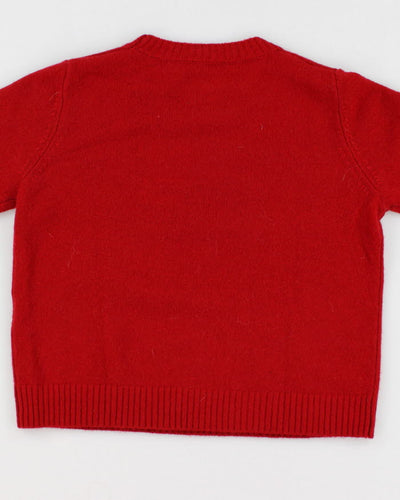 Weekend MaxMara Red Year Of The Tiger Jumper - L