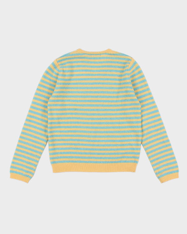 Vintage 90s Bossini Wool Striped Jumper - M