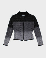 Y2k 00s Sparkly Knit Cardigan - S