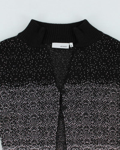 Y2k 00s Sparkly Knit Cardigan - S