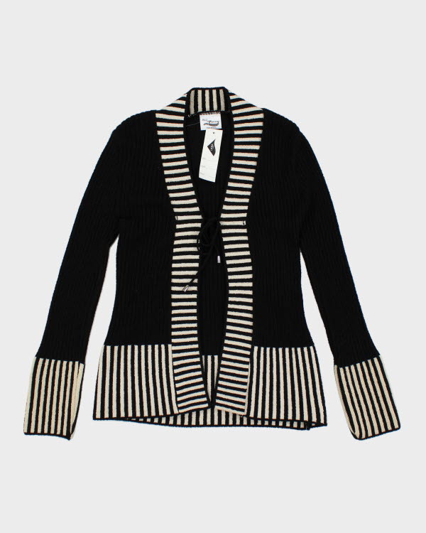 Deadstock Y2k 00s Miss Foxy Tie Front Cardigan - M