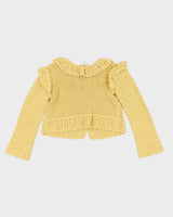 Love Shack Fancy Yellow Cardigan - M
