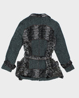 Y2k 00s Minkas Cardigan - L
