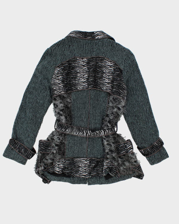 Y2k 00s Minkas Cardigan - L
