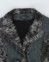 Y2k 00s Minkas Cardigan - L