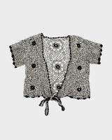 Y2k 00s Open Knit Cardigan - S