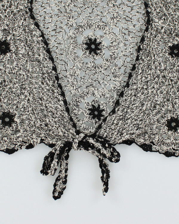 Y2k 00s Open Knit Cardigan - S