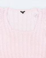 Guess Light Weight Pink Jumper - L
