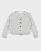 Calvin Klein Silver Cardigan - M