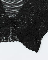 Vintage 90s Kroshetta Black Cardigan - M