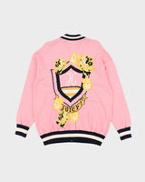 Juicy Couture Pink Varsity Cardigan - M