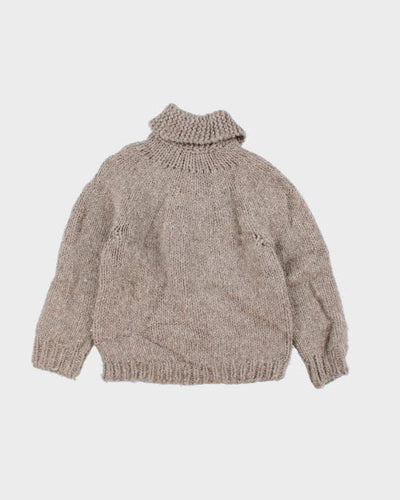 Vintage Women's 80's Heavyweight Cowichan Zip Up Cardigan - S