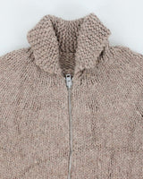 Vintage Women's 80's Heavyweight Cowichan Zip Up Cardigan - S
