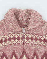 Vintage Women's 80's Heavyweight Cowichan Zip Up Cardigan - S
